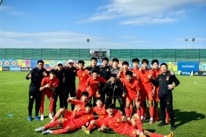 中国U15男足晋级锦标赛阶段第二级别赛事，将进行5场比赛
